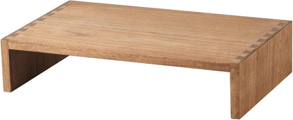 Wood Monitor Stand Riser for Desk, 15.39 Inch, Natural 39-NA