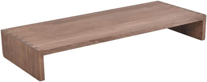Wood Monitor Stand Riser for Desk, 15.39 Inch, Natural 39-NA