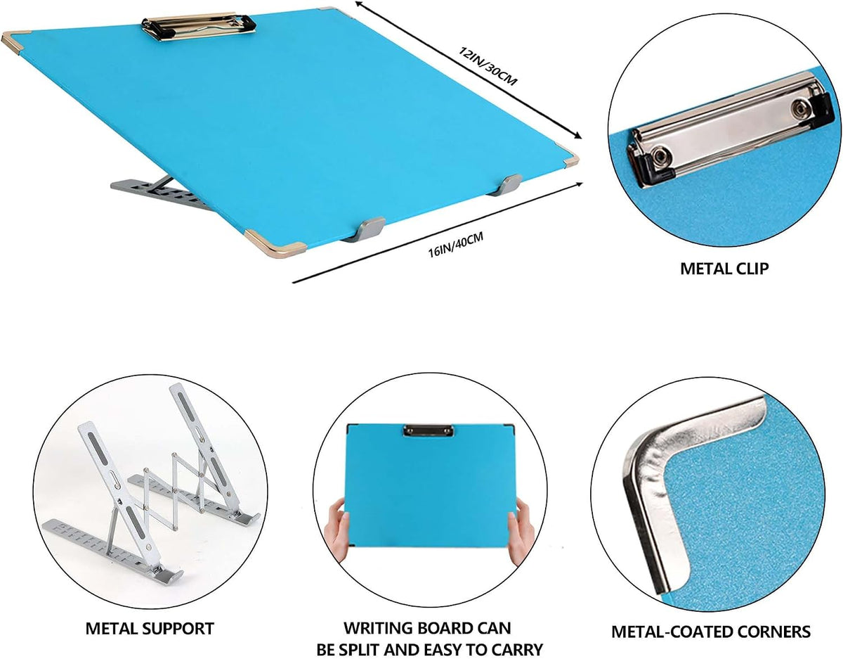 Slant Board for Writing 16x12 Inch Adjustable Tilted Writing Board