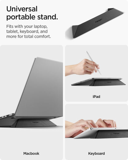 Slim Fold Portable Laptop Stand Keyboard Riser Foldable Portable