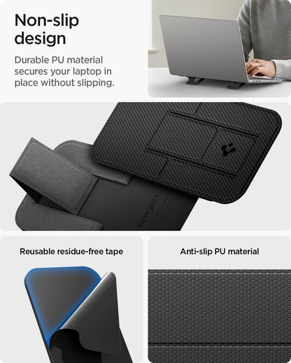 Slim Fold Portable Laptop Stand Keyboard Riser Foldable Portable