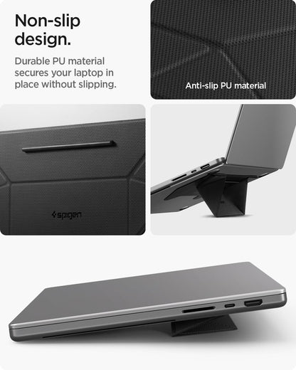 Slim Fold Portable Laptop Stand Keyboard Riser Foldable Portable