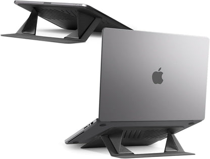 Slim Fold Portable Laptop Stand Keyboard Riser Foldable Portable