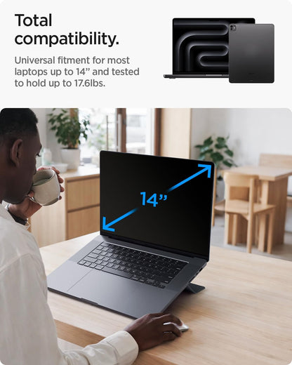 Slim Fold Portable Laptop Stand Keyboard Riser Foldable Portable