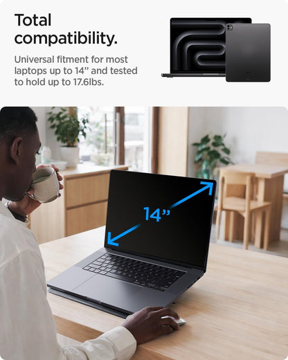 Slim Fold Portable Laptop Stand Keyboard Riser Foldable Portable
