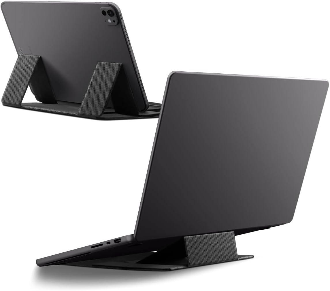 Slim Fold Portable Laptop Stand Keyboard Riser Foldable Portable