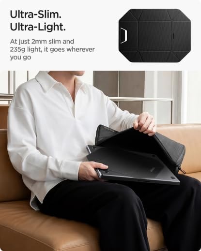 Slim Fold Portable Laptop Stand Keyboard Riser Foldable Portable