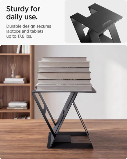 Slim Fold Portable Laptop Stand Keyboard Riser Foldable Portable