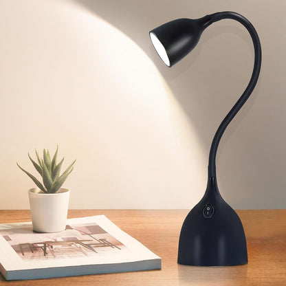 EJIAXIN Desk Lamp for Home Office, LED Reading Light, Black