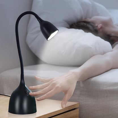EJIAXIN Desk Lamp for Home Office, LED Reading Light, Black