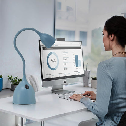 EJIAXIN Desk Lamp for Home Office, LED Reading Light, Black
