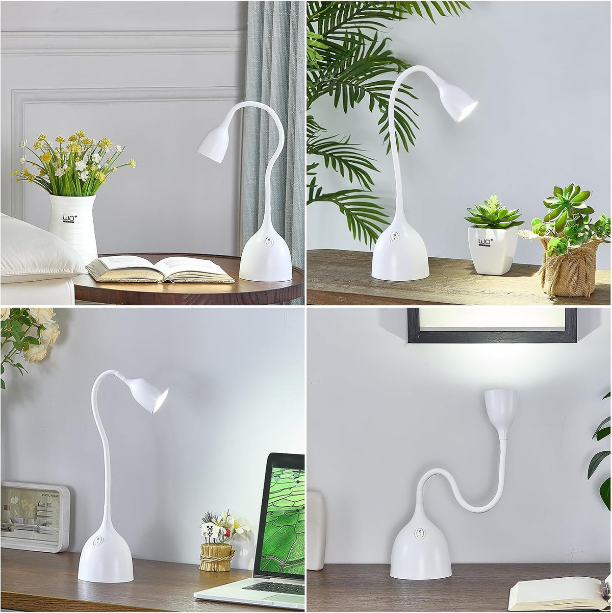EJIAXIN Desk Lamp for Home Office, LED Reading Light, Black