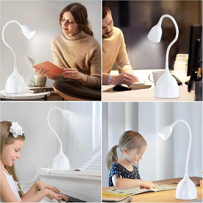 EJIAXIN Desk Lamp for Home Office, LED Reading Light, Black