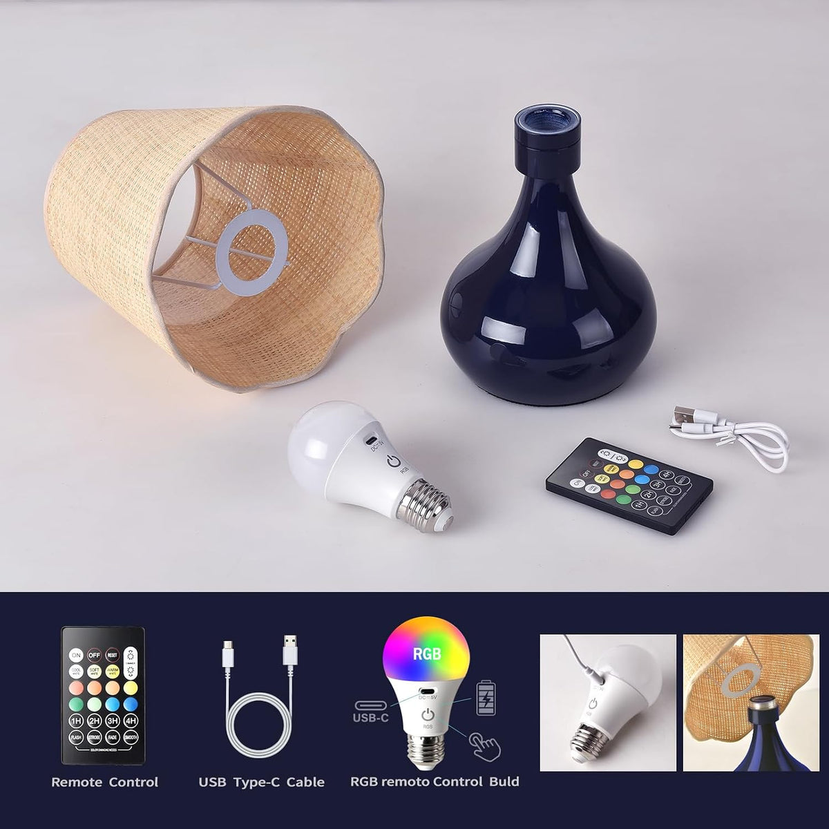Green Small Touch Control Table Lamp for Bedroom,Green Bedside Lamps for Nightstand,Cute Mini Small Table Lamps for Small Spaces with Scalloped Shade for Kitchen Counter,Bookshelf,Living Room