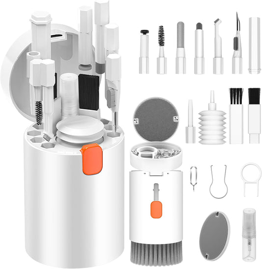 20 in 1 Multifunctional Cleaner Kit for Electronic Devices (White)