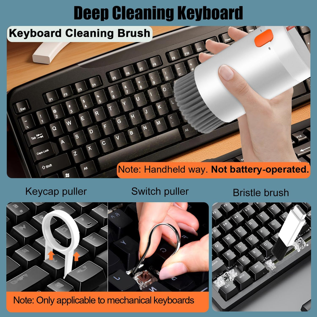 20 in 1 Multifunctional Cleaner Kit for Electronic Devices (White)