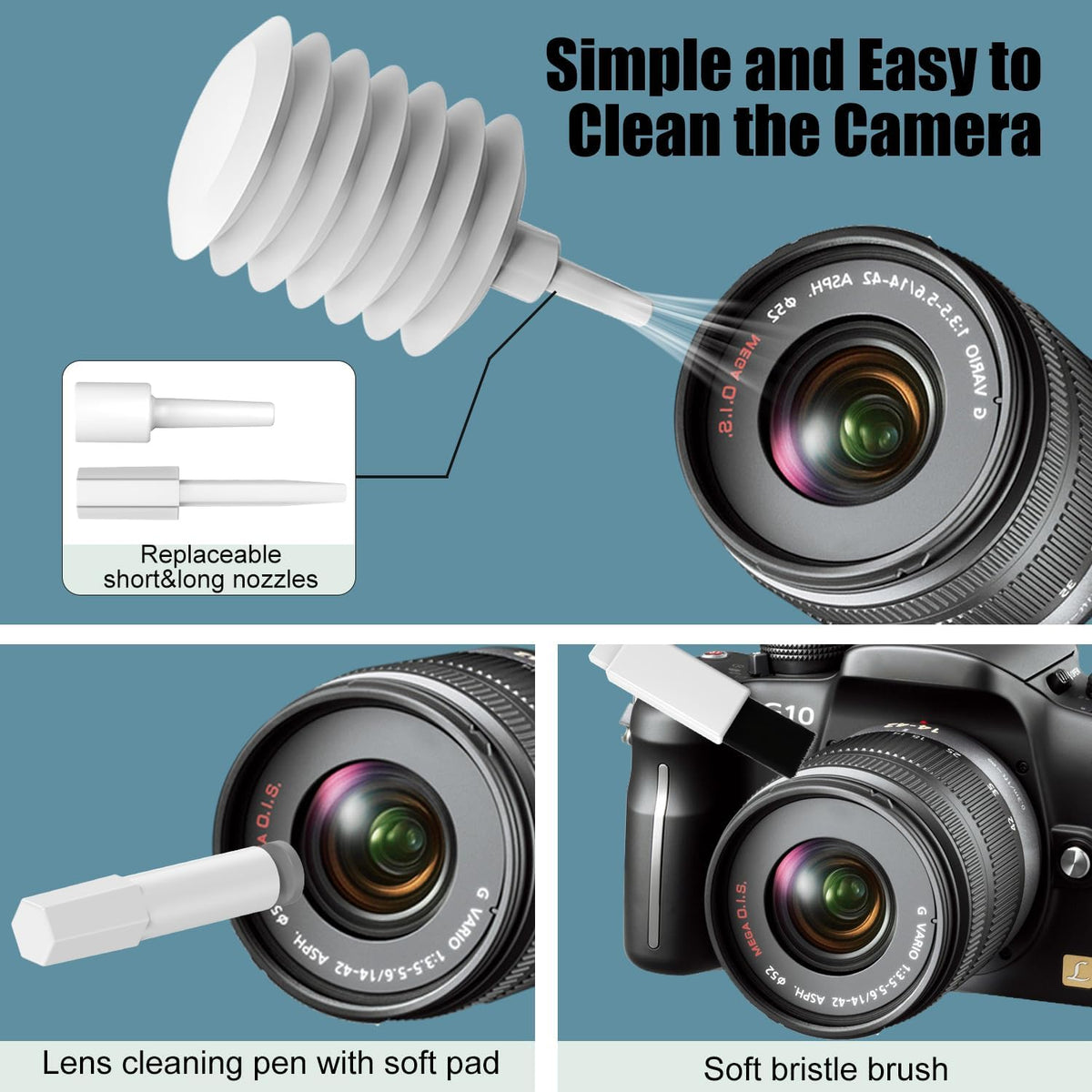 20 in 1 Multifunctional Cleaner Kit for Electronic Devices (White)