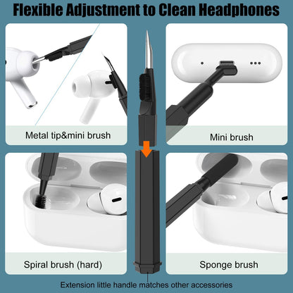 20 in 1 Multifunctional Cleaner Kit for Electronic Devices (White)