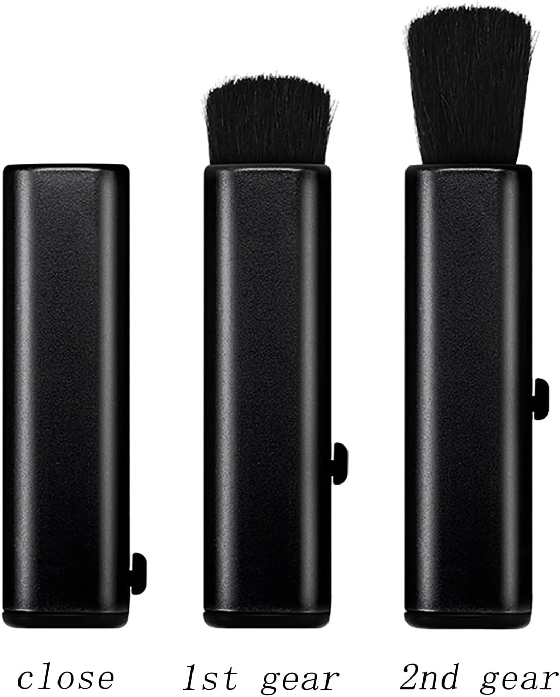 2PCS 4.92 Inch Soft Bristle Cleaning Brush Plastic Handle Home and Office Dusting Tool Compatible with Keyboard/Camera Lenses/Electronic Device
