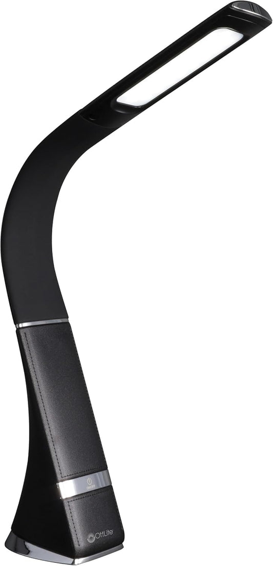 Recharge LED Travel Lamp, Rechargeable, Black
