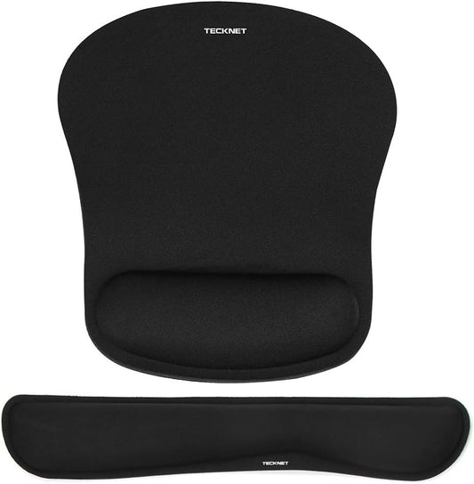 Keyboard Wrist Rest and Mouse Pad Set with Wrist Support