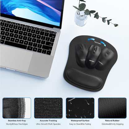 Keyboard Wrist Rest and Mouse Pad Set with Wrist Support