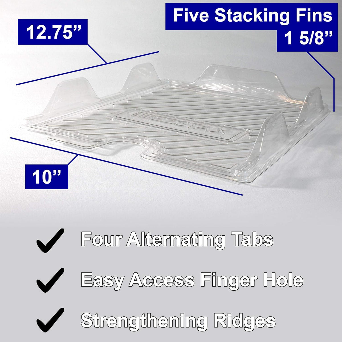 File Organizers - Letter Size, Stackable Trays for Desk - for Office Files, Mail, Documents