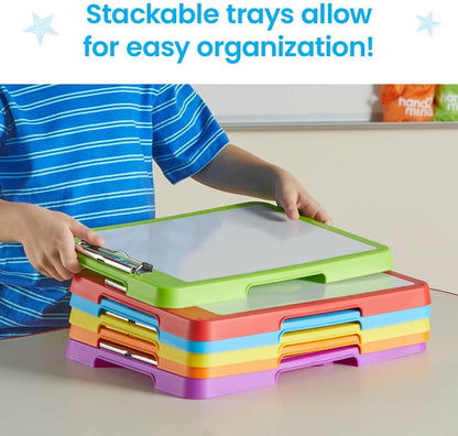 Rainbow Writing Slant Boards (Set of 6), Ages 4+