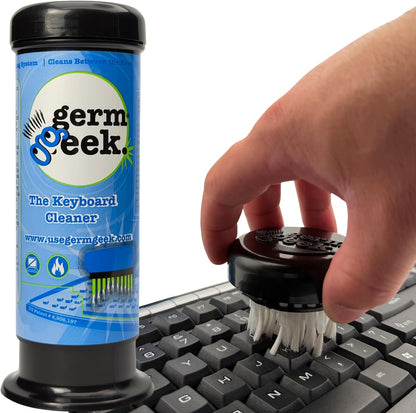 Keyboard & Electronics Cleaning Kit | Patented Precision Brush | Multi-Purpose Tool for Laptop Phone & AirPods | USA-Made, Eco-Friendly & Safe Computer Cleaner