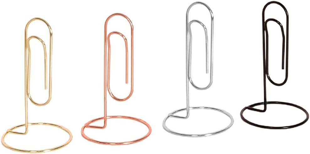 Photo Clip,Nordic Paper Clip Table Card Memo Holder Stand Photo Clips Holder Message Folder Desk Stand for Paper Note Memory Photo