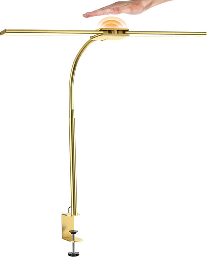 LED Desk Lamp for Home Office, 18W 2000LM Dual Head Architect Lamp