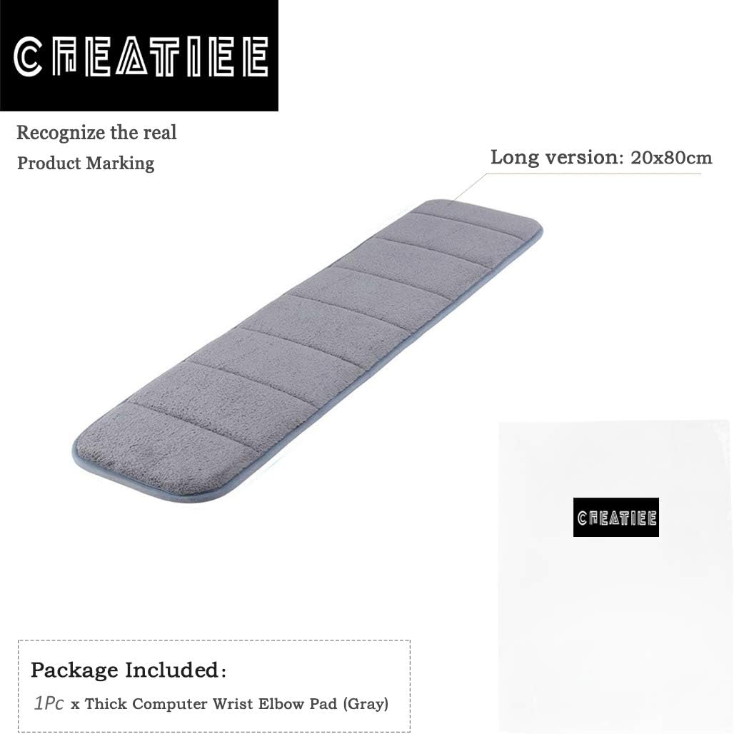 CREATIEE-PRO Upgraded Computer Wrist Elbow Pad Desktop Keyboard Arm Rest