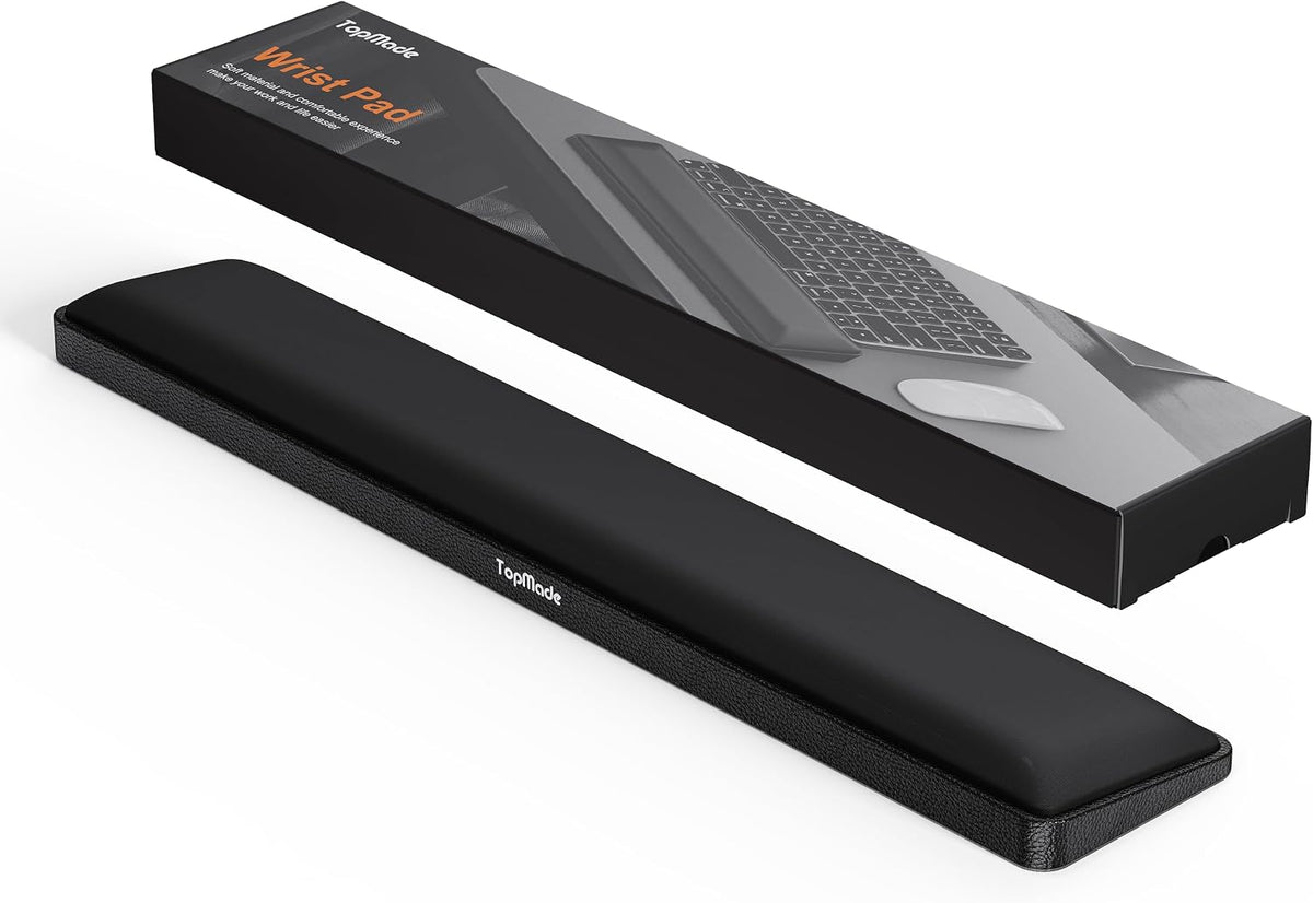 Cooling Gel Keyboard Wrist Rest, Ergonomic 17.13” Full-Size Wrist Support