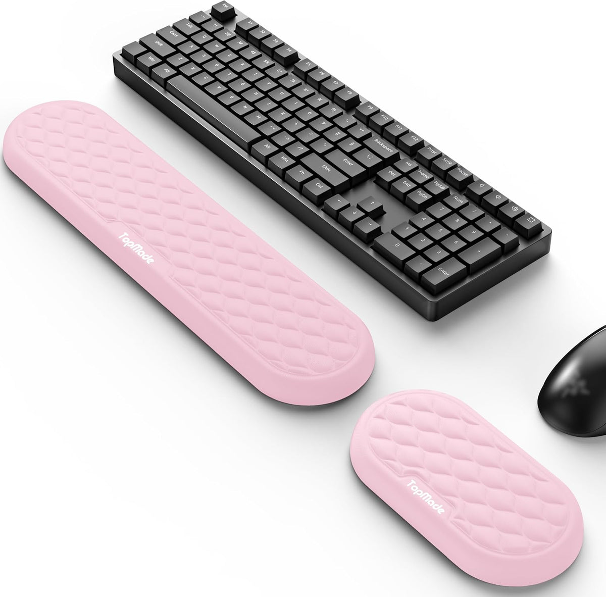 Cooling Gel Keyboard Wrist Rest, Ergonomic 17.13” Full-Size Wrist Support
