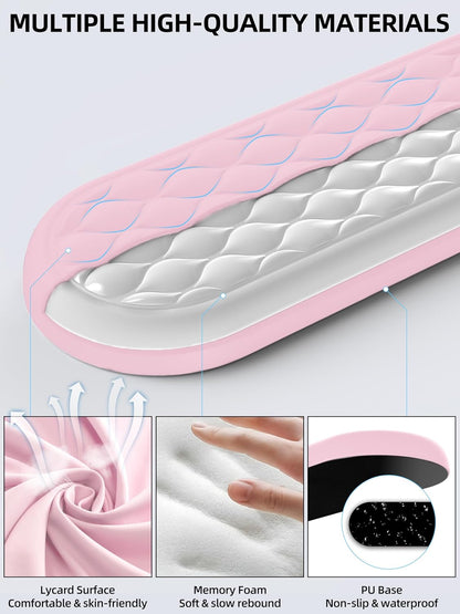 Cooling Gel Keyboard Wrist Rest, Ergonomic 17.13” Full-Size Wrist Support
