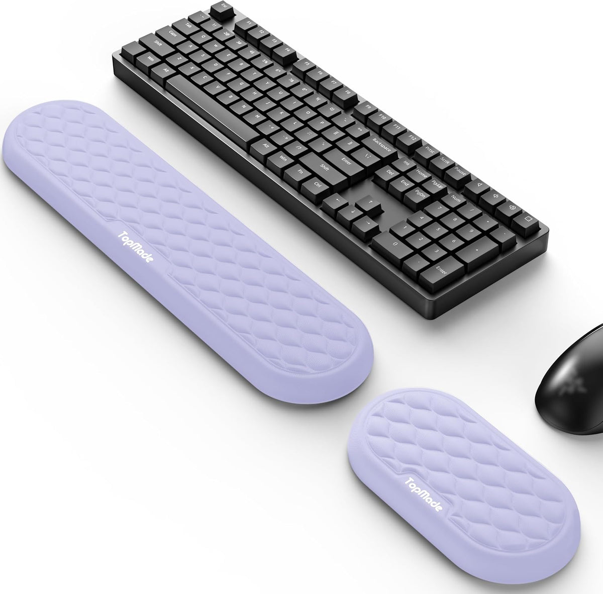 Cooling Gel Keyboard Wrist Rest, Ergonomic 17.13” Full-Size Wrist Support