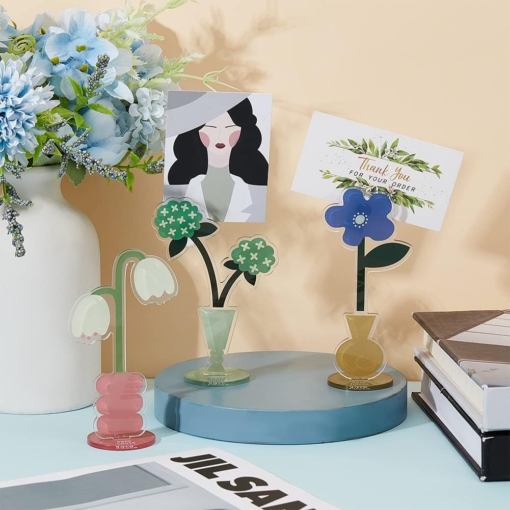 3Style Desk Stand Set - Memo, Photo & Note Display for Home Office