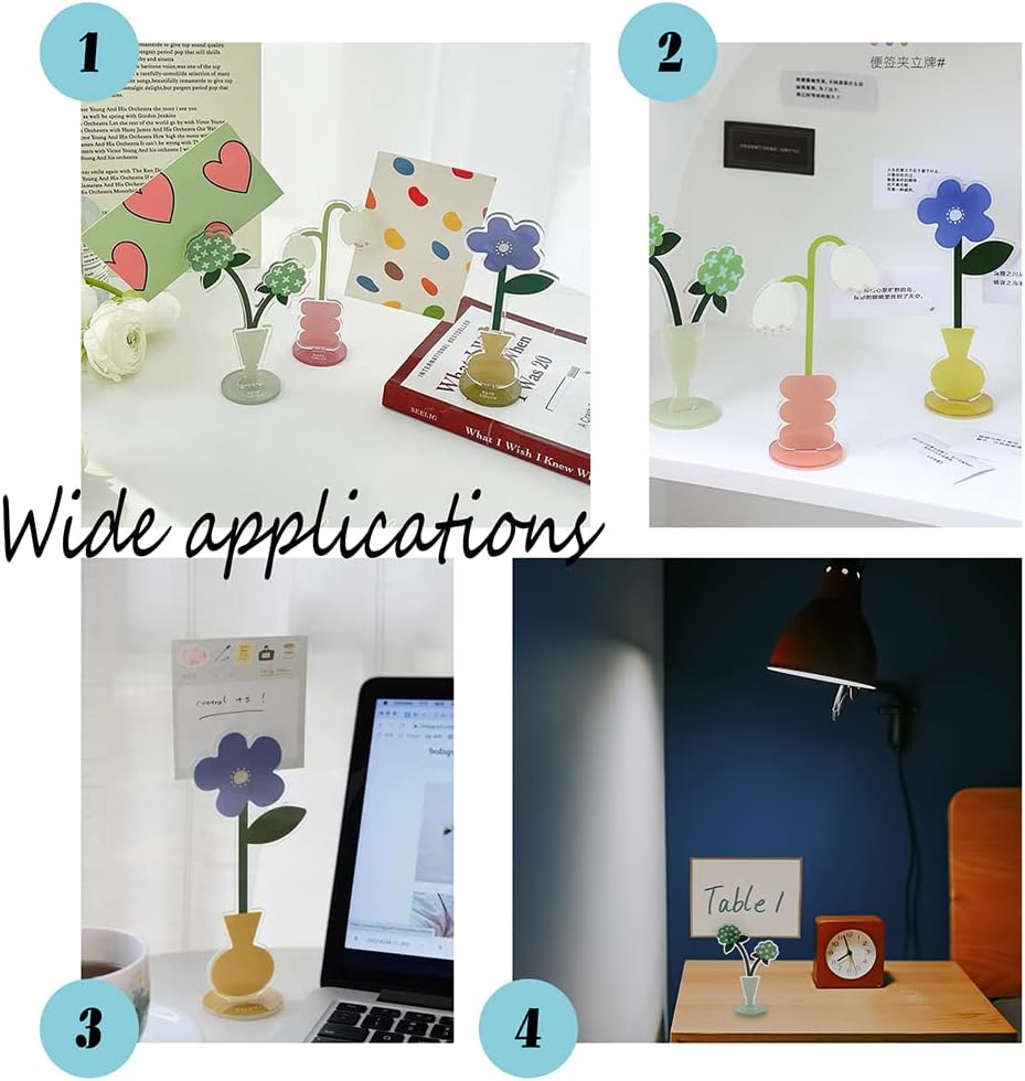 3Style Desk Stand Set - Memo, Photo & Note Display for Home Office