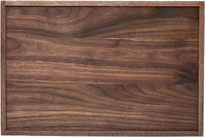 Wood Organizer Tray,Black Walnut,Desk & Drawer Storage Box (Maple Master)