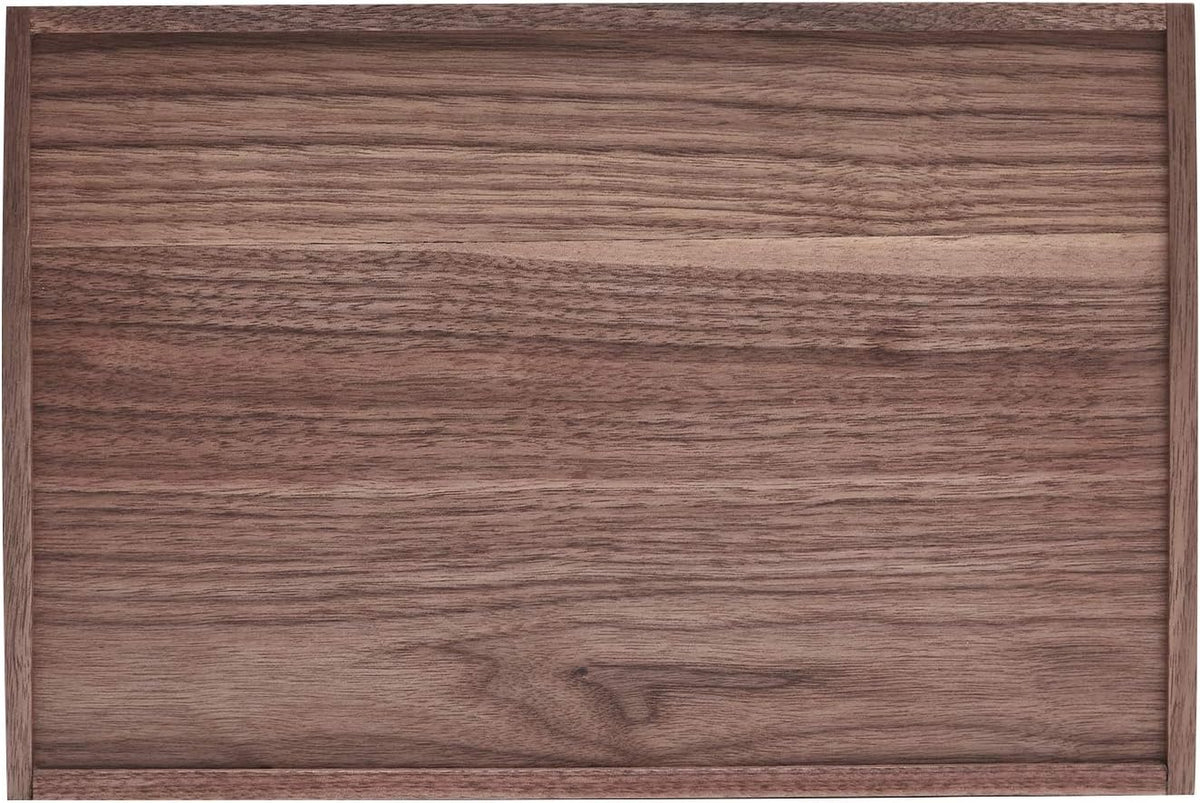 Wood Organizer Tray,Black Walnut,Desk & Drawer Storage Box (Maple Master)
