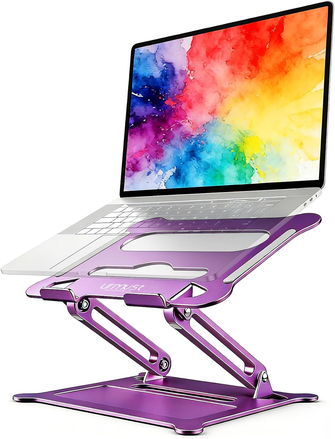Adjustable Laptop Stand for Desk, 10-15.6“ Laptop Riser, Black