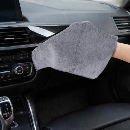 Car Interior and Exterior Soft bristles Detail dust Automotive Brush dusting Brush Dashboard Cleaning Brush Home Office Computer Keyboard dusting Tools+ Double-Sided Suede Cleaning Towel