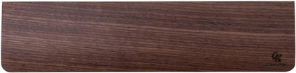 GamaKay Wooden Wrist Rest Pad, 12.8" Compact Walnut Wood Hand Wrist Rest