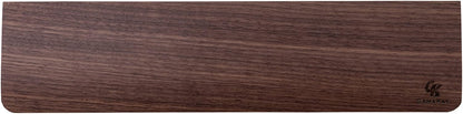 GamaKay Wooden Wrist Rest Pad, 12.8" Compact Walnut Wood Hand Wrist Rest