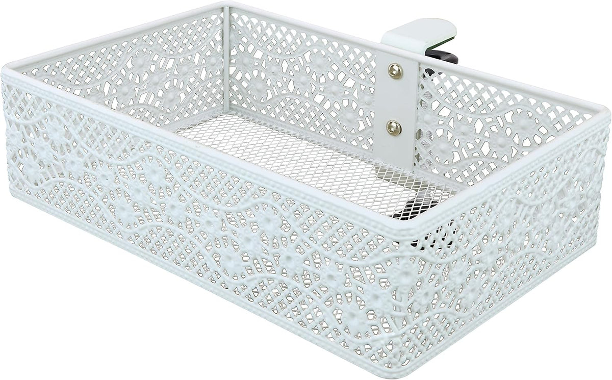 Under Desk Drawer, Clamp on Desk Organizer Under Table Hanging Desk Storage