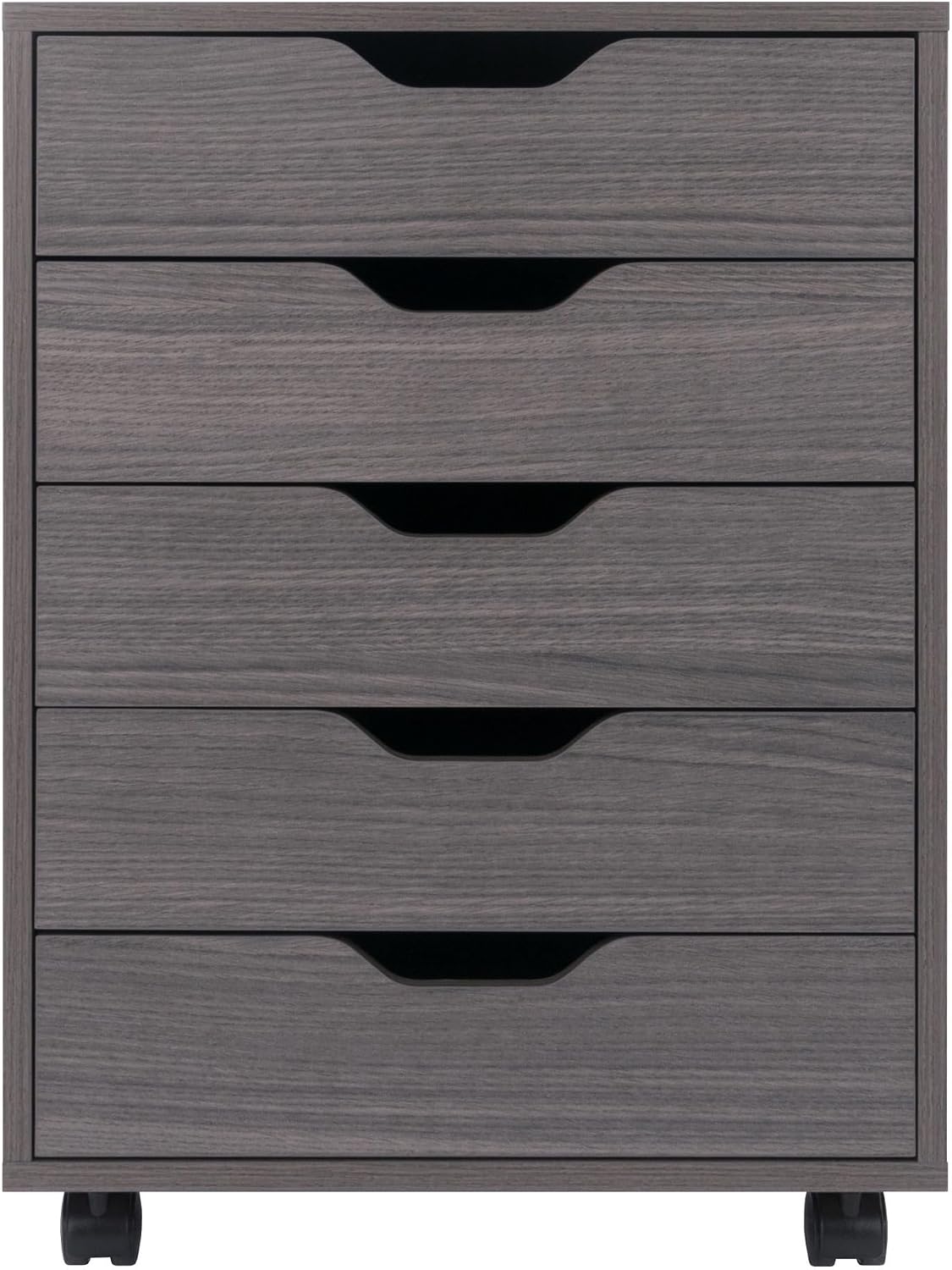 Halifax 5-Drawer Storage Cabinet, Black (20519)