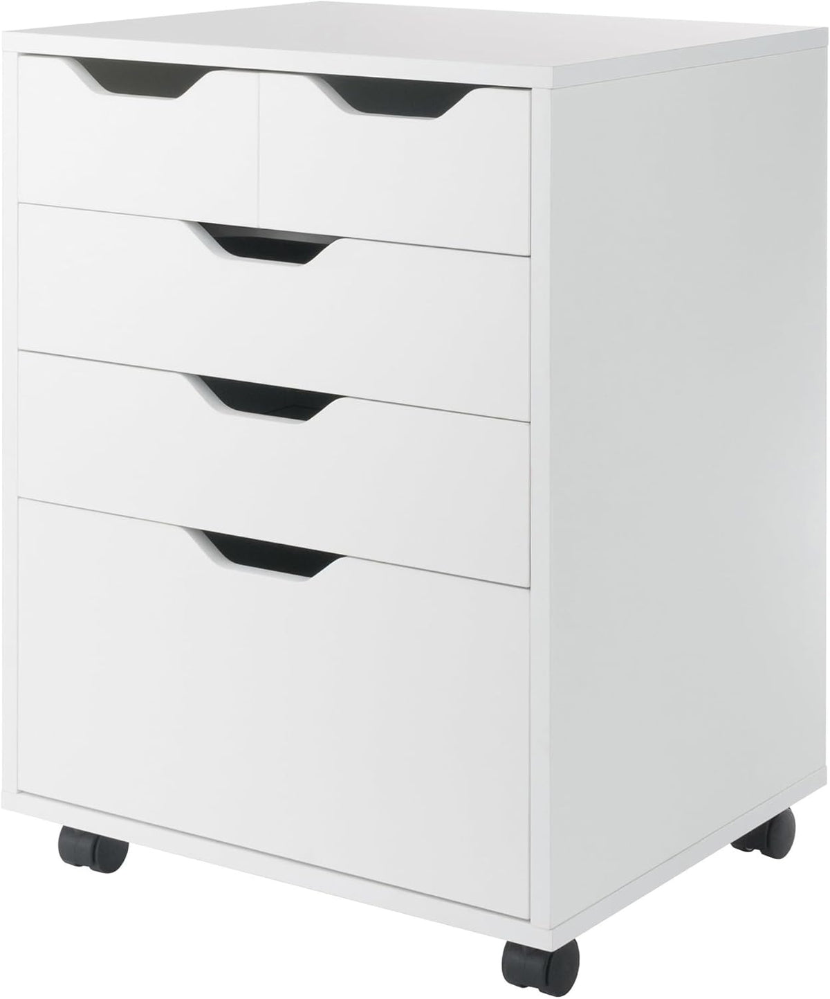 Halifax 5-Drawer Storage Cabinet, Black (20519)