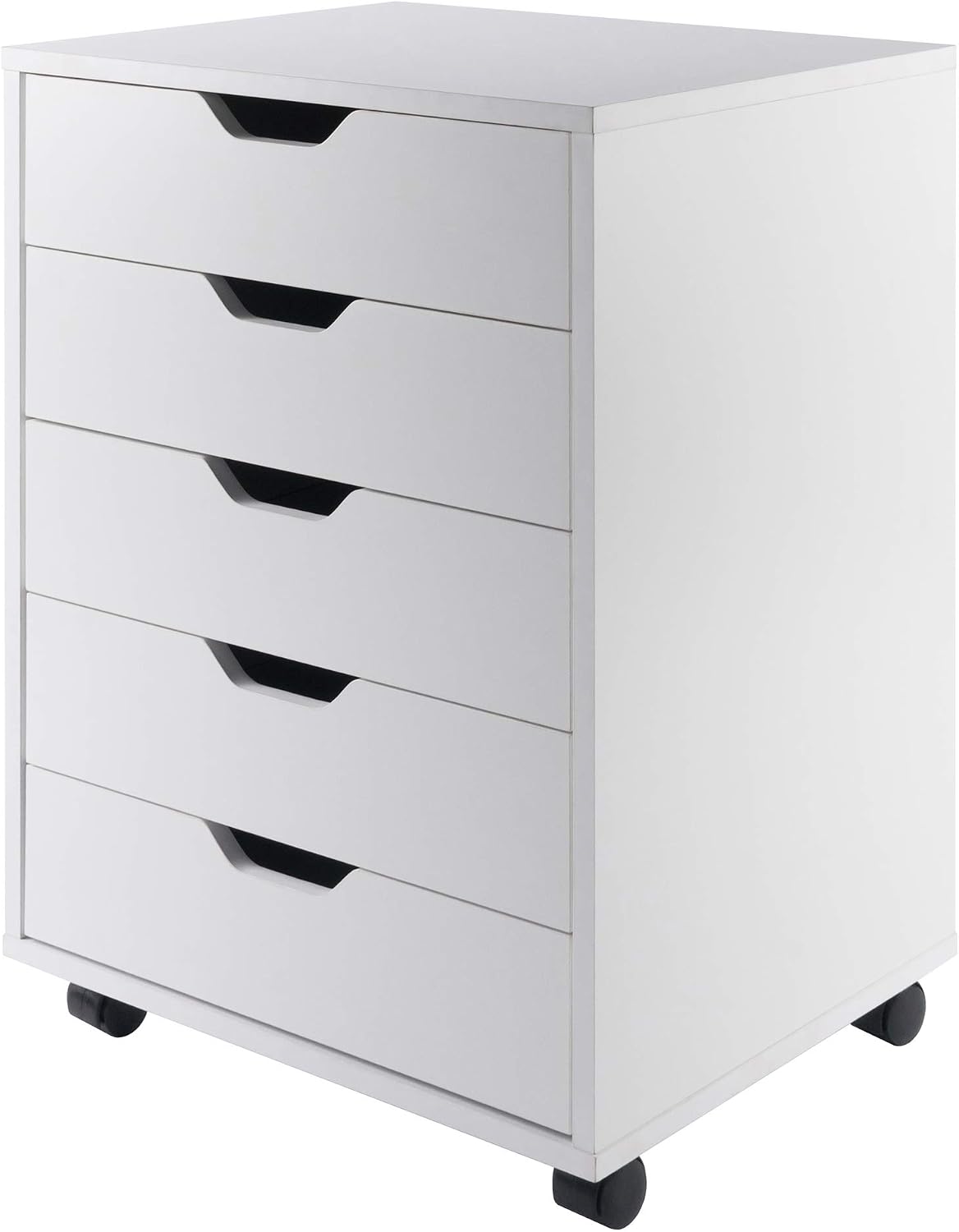 Halifax 5-Drawer Storage Cabinet, Black (20519)