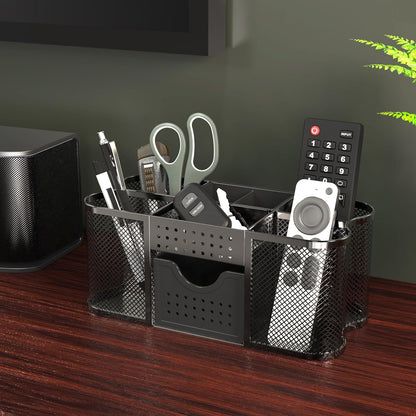 Desk Organizers Pen Holder Office Caddy Storage, Black