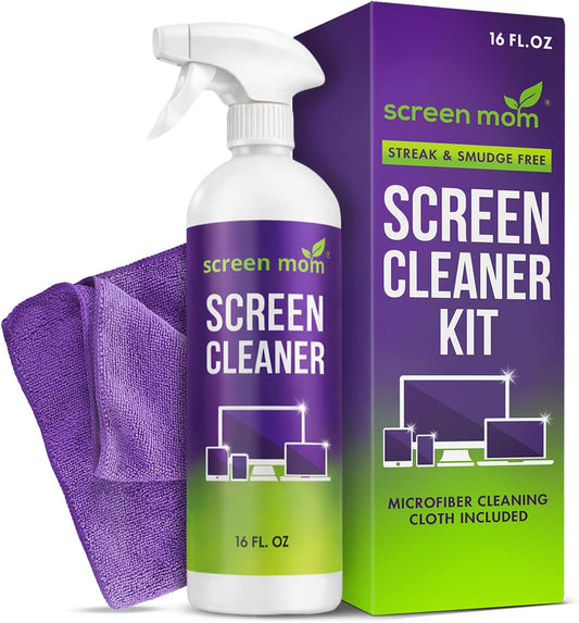 Screen Cleaner Spray 16oz Bottle for TV, Car, Laptop & Computer